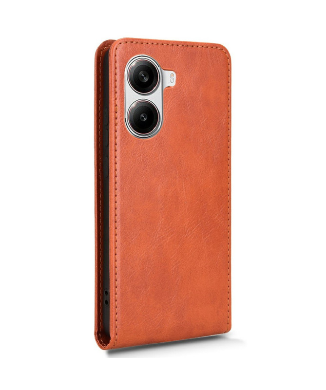 Monza - Housse Verticale Poco X7 Pro avec Porte-Carte