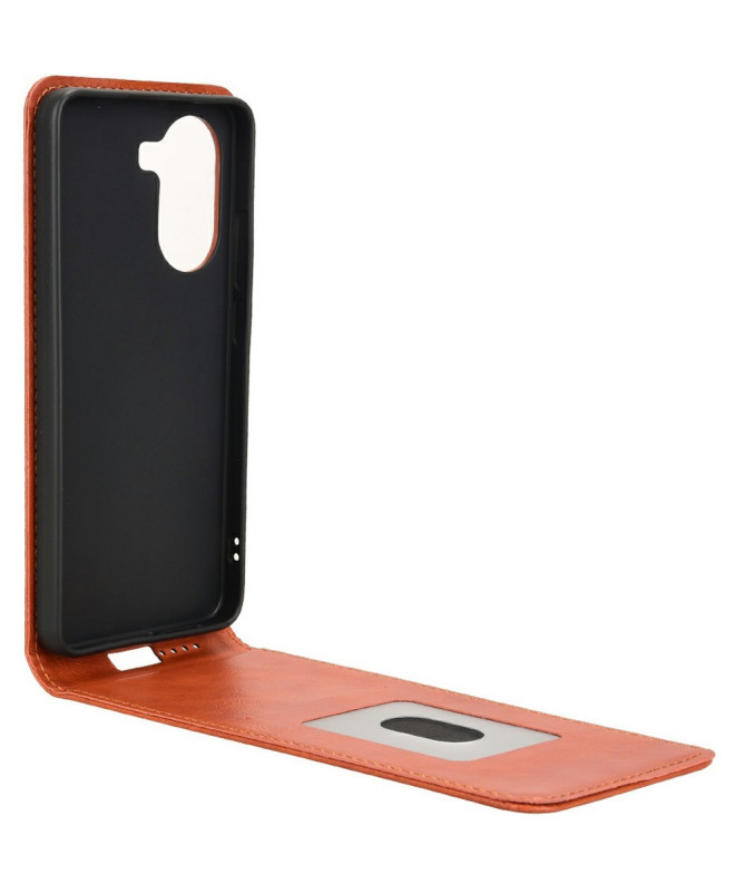 Monza - Housse Verticale Poco X7 Pro avec Porte-Carte