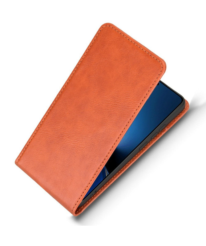 Monza - Housse Verticale Poco X7 Pro avec Porte-Carte