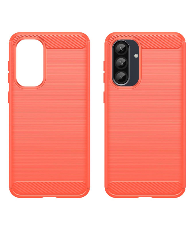 Coque Samsung Galaxy A56 5G / A36 5G Effet Brossé avec Texture Carbone