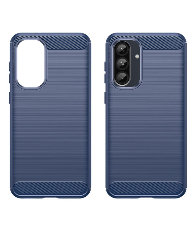 Coque Samsung Galaxy A56 5G / A36 5G Effet Brossé avec Texture Carbone