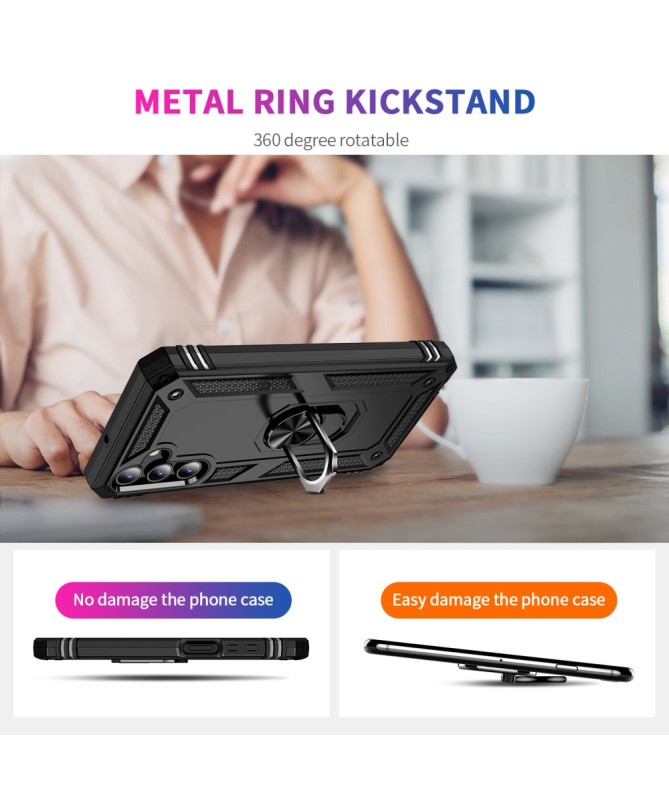 Coque Samsung Galaxy A36 5G Hybride Fonction Support