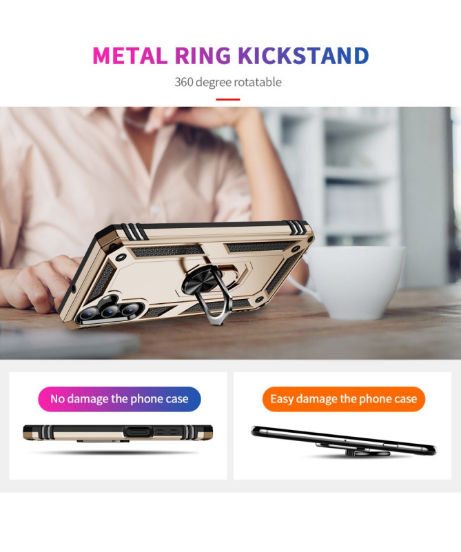 Coque Samsung Galaxy A36 5G Hybride Fonction Support