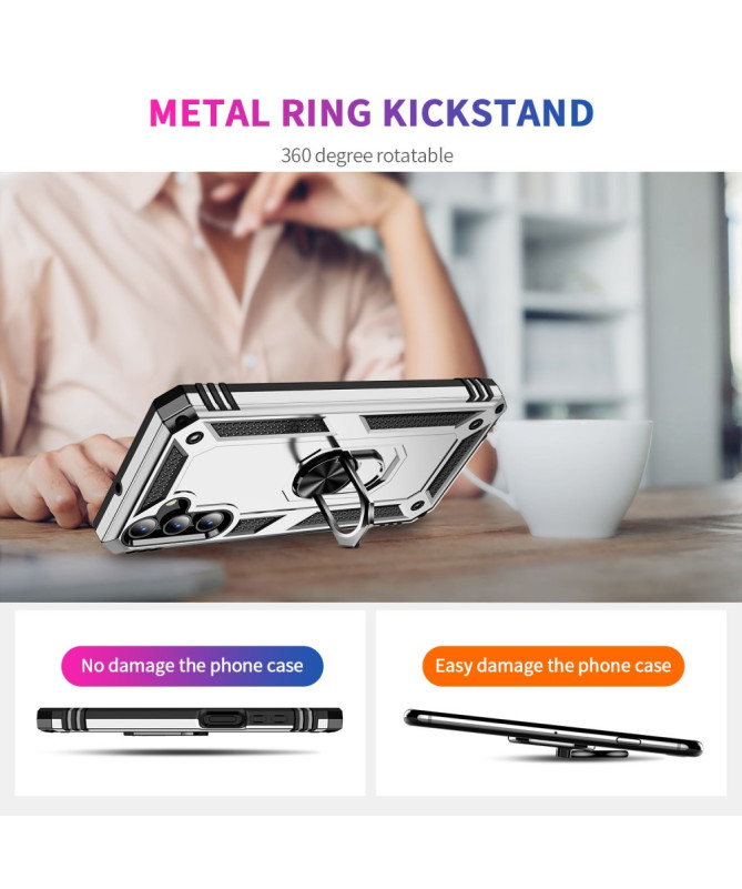 Coque Samsung Galaxy A36 5G Hybride Fonction Support