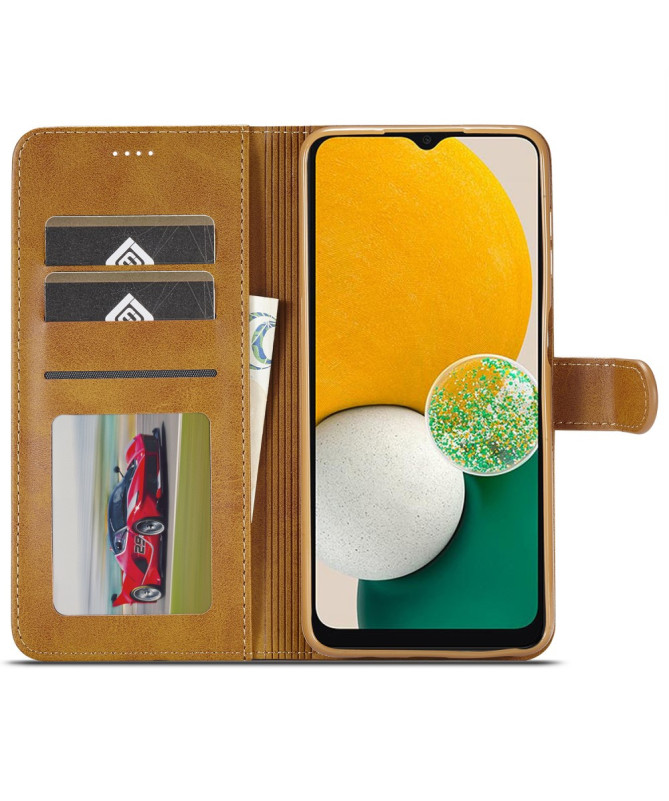 Housse Samsung Galaxy A36 5G Effet Cuir LC.IMEEKE