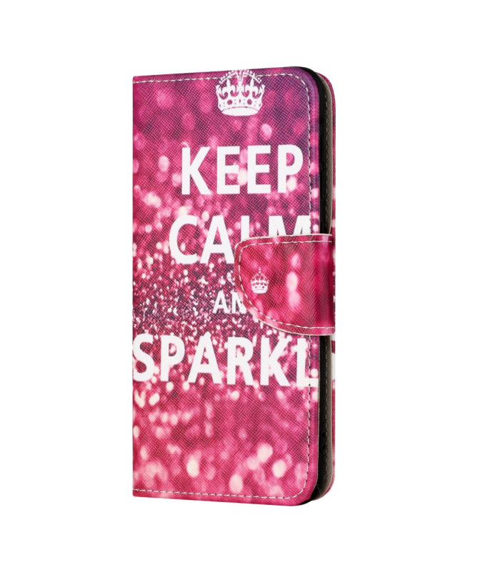 Housse Samsung Galaxy A36 5G Keep Calm and Sparkle