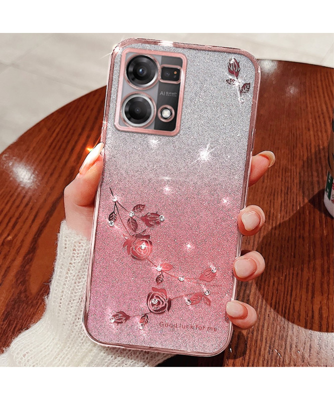 Coque Oppo Reno 7 Glamour Glitz