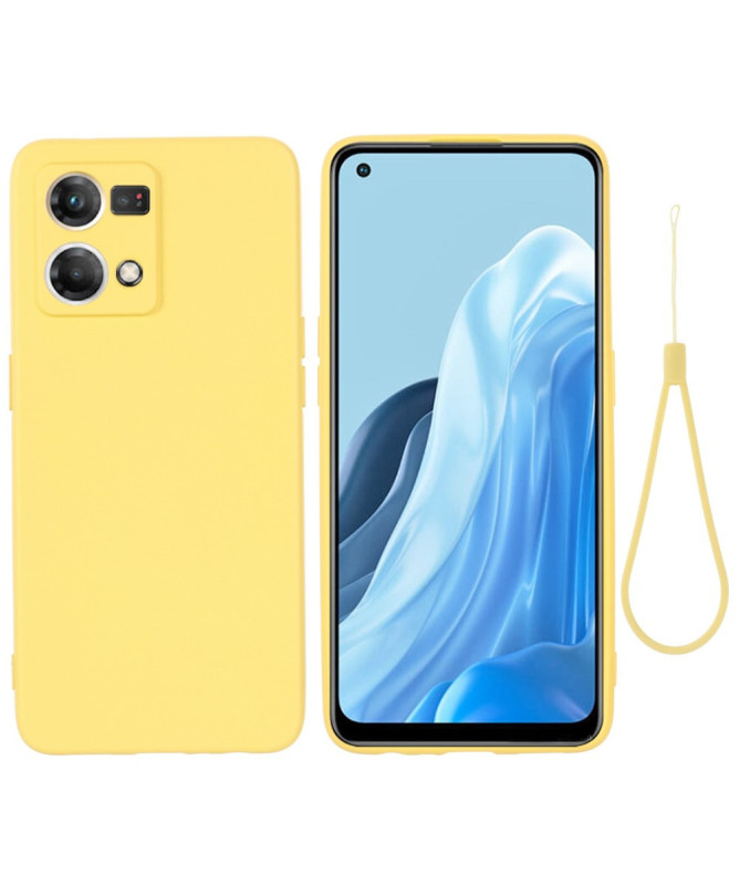 Coque Oppo Reno 7 Puro silicone liquide