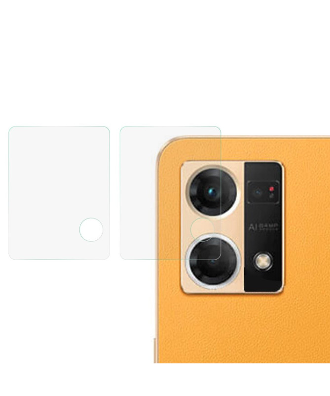 Verre Trempé Oppo Reno 7 pour lentille (2 pièces)