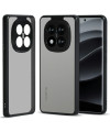 Coque Xiaomi Redmi Note 14 Pro 4G transparente noire mate