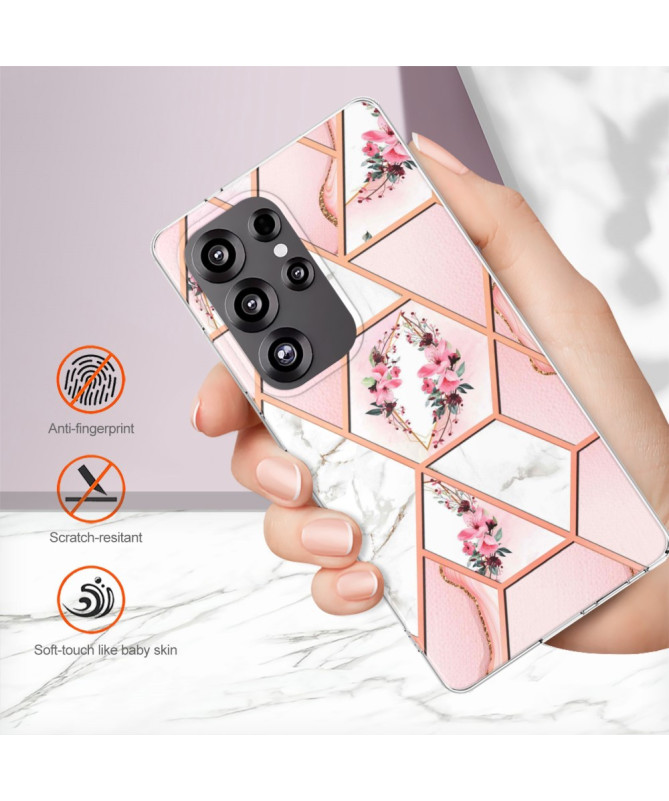 Coque Samsung Galaxy S25 Ultra Hexagon Bloom