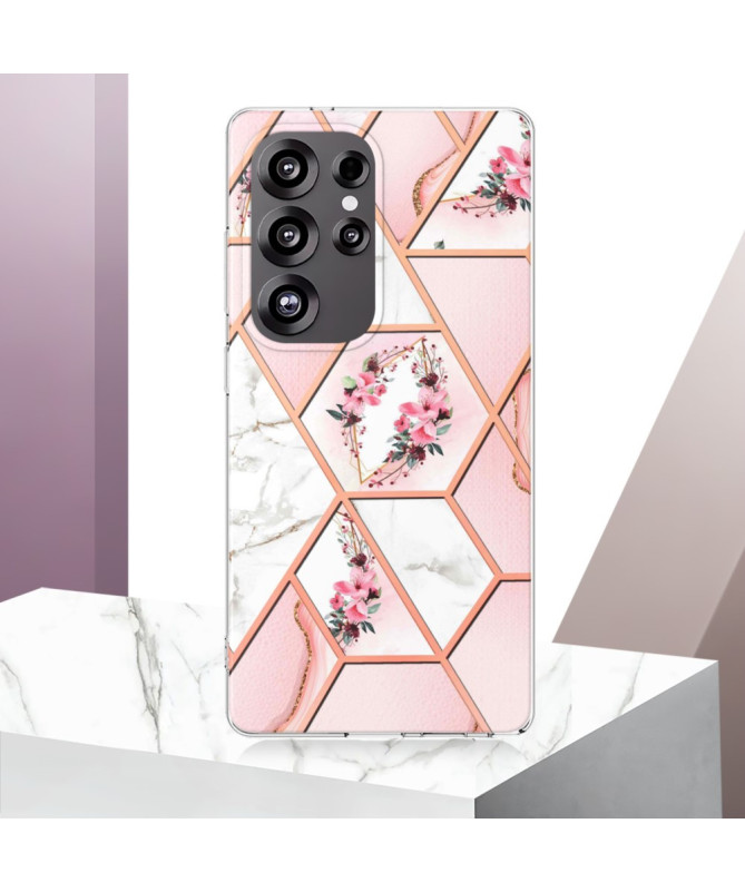 Coque Samsung Galaxy S25 Ultra Hexagon Bloom