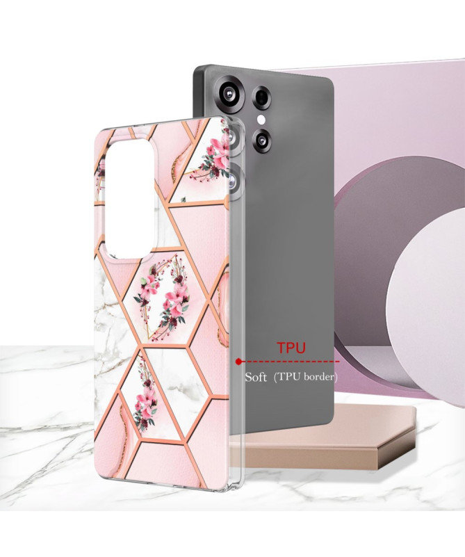 Coque Samsung Galaxy S25 Ultra Hexagon Bloom