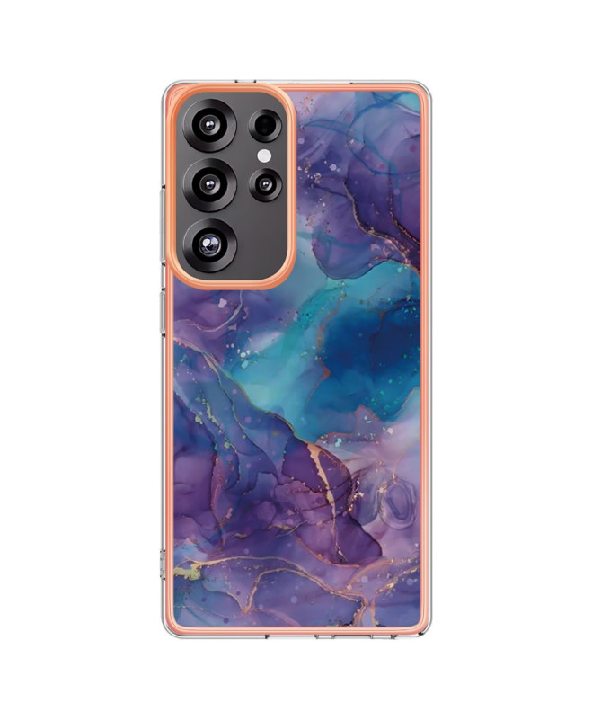 Coque Samsung Galaxy S25 Ultra Marbre Violet Mystique