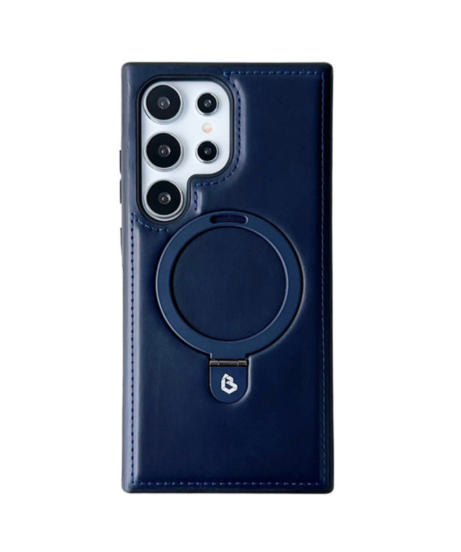 Coque Samsung Galaxy S25 Ultra Leather Ring | MagSafe & Support
