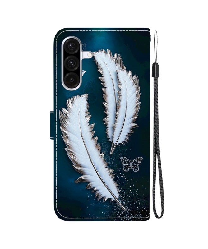 Housse Samsung Galaxy A56 5G / A36 5G Plume Céleste