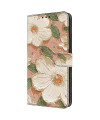 Vintage | Housse Samsung Galaxy A36 5G Wallet Fleurie