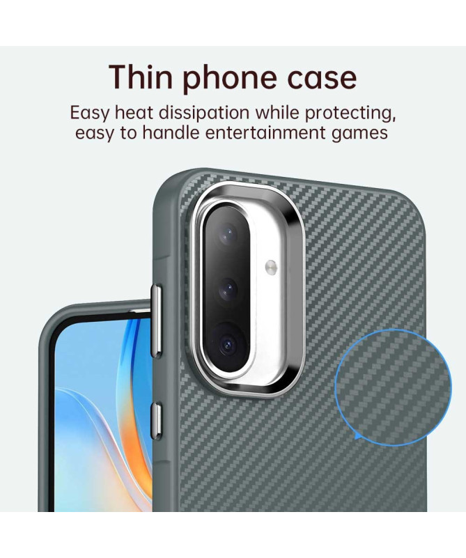 Coque Samsung Galaxy A36 5G Sport Line | Design Carbone