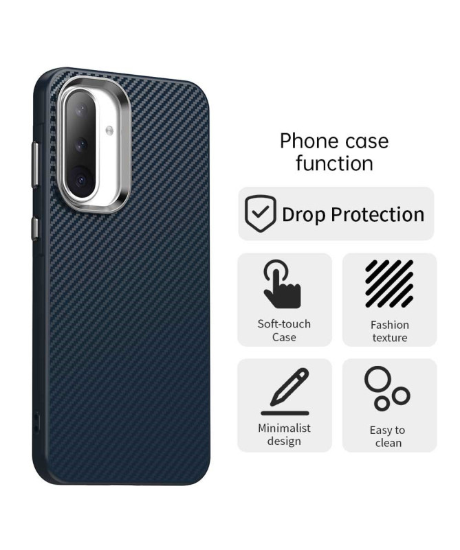 Coque Samsung Galaxy A36 5G Sport Line | Design Carbone