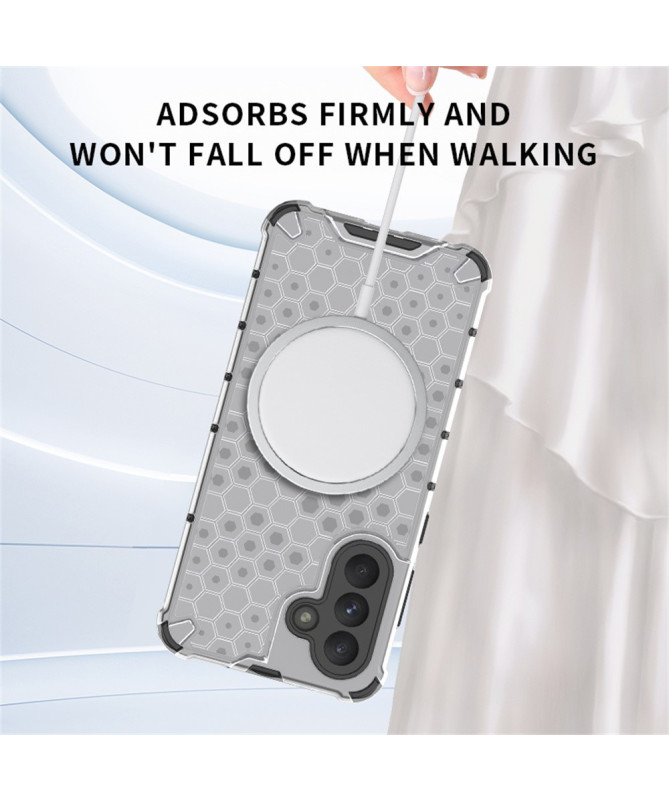 Coque Samsung Galaxy A56 5G / A36 5G Design Alvéolé Compatible MagSafe