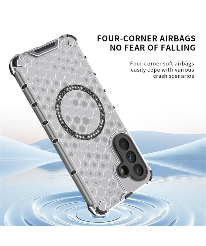 Coque Samsung Galaxy A56 5G / A36 5G Design Alvéolé Compatible MagSafe