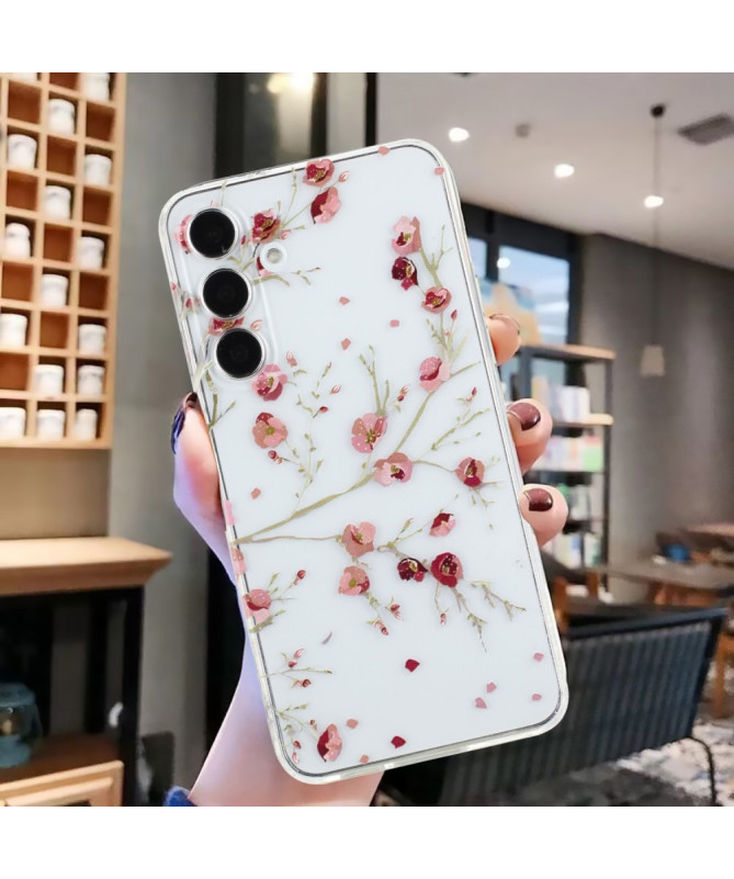 Coque Samsung Galaxy A36 5G Fleur de Soie