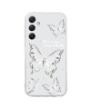 Coque Samsung Galaxy A36 5G Papillon d'Argent