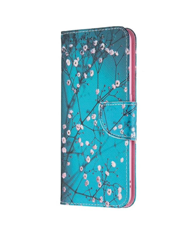 Housse Oppo A94 5G Branches Fleuries