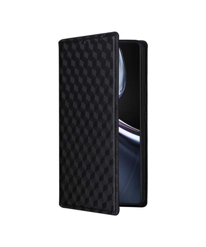 Housse Zenfone 12 Ultra flip cover design géométrie