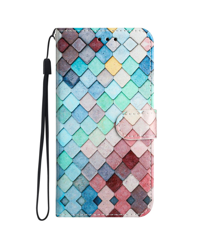 Housse Honor Magic 7 Lite Mosaïque Colorée
