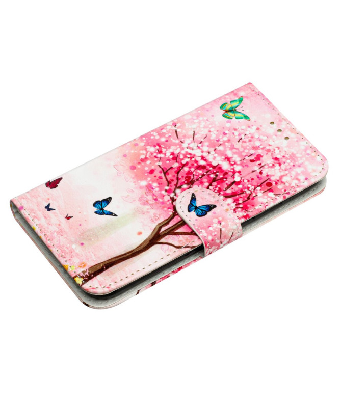 Housse Honor Magic 7 Lite Cerisier Papillons