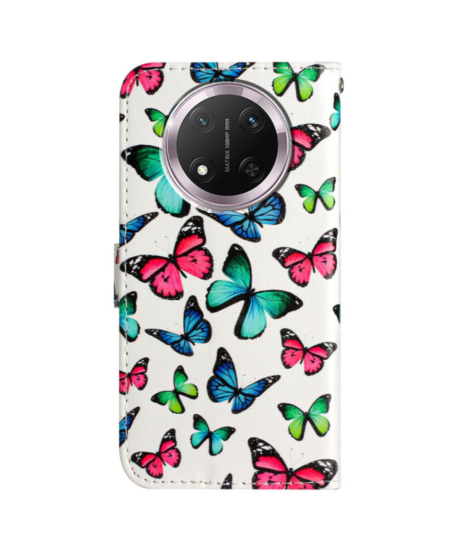 Housse Honor Magic 7 Lite Papillons Colorés