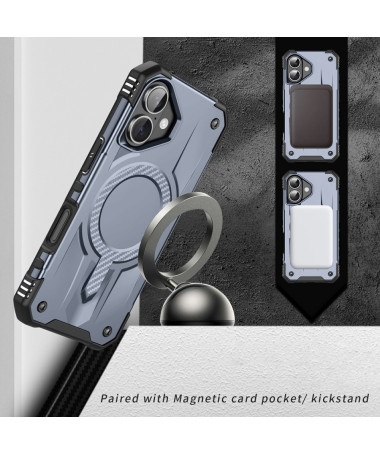 Coque iPhone 16 Plus Defender Magnetic Gris - photo 12