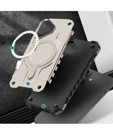 Coque iPhone 16 Plus Defender Magnetic Or - photo 17