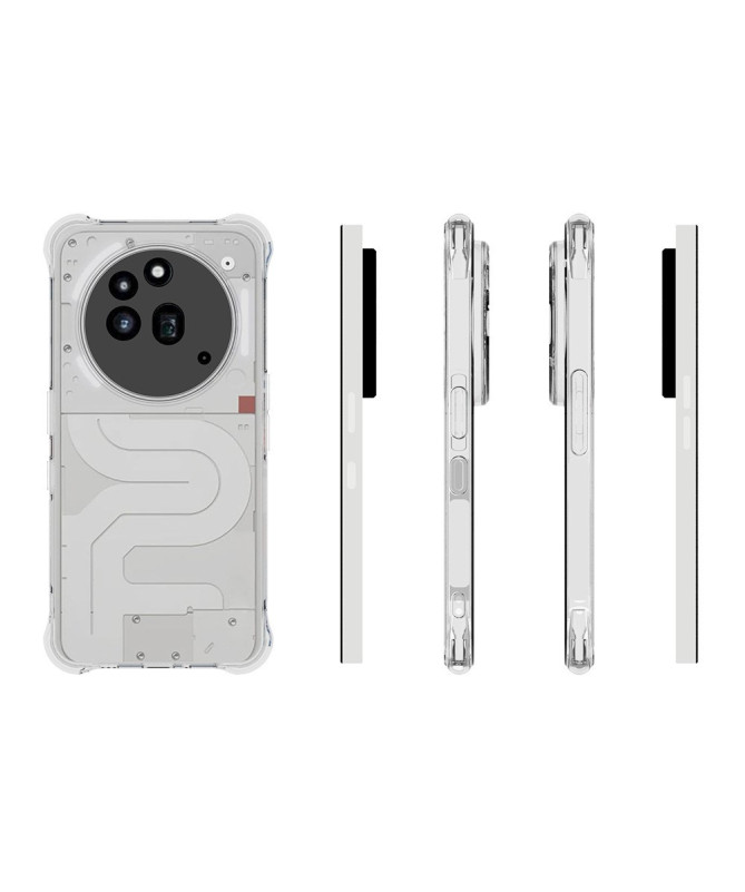 Coque Nothing Phone (3a) Pro transparente angles renforcés