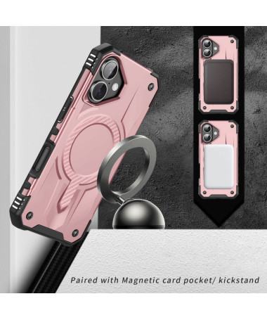 Coque iPhone 16 Plus Defender Magnetic Or Rose - photo 32