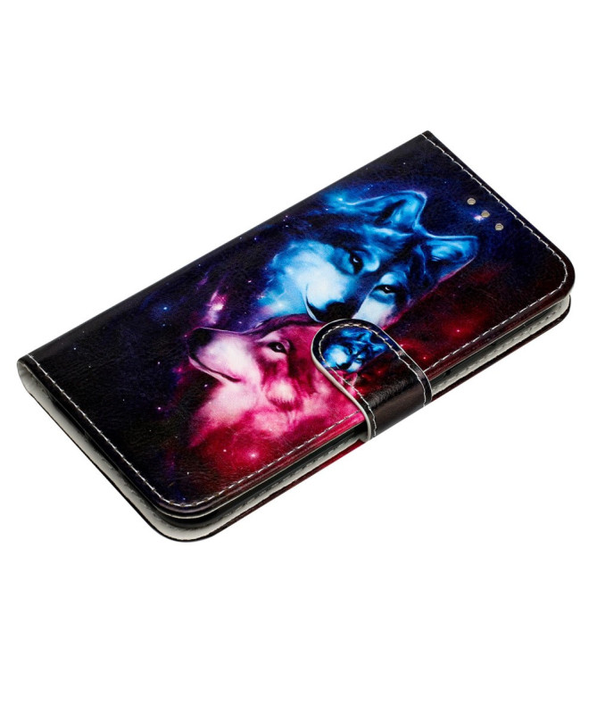 Housse Honor Magic 7 Lite Loups Galaxie