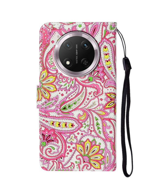 Housse Honor Magic 7 Lite Paisley fleur