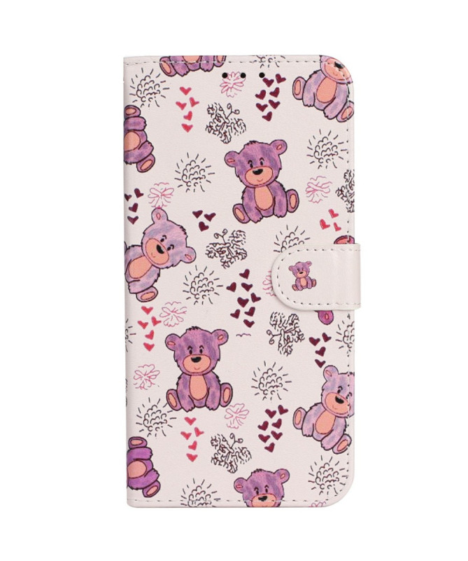 Housse Honor Magic 7 Lite Nounours Rose