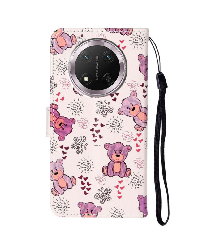 Housse Honor Magic 7 Lite Nounours Rose