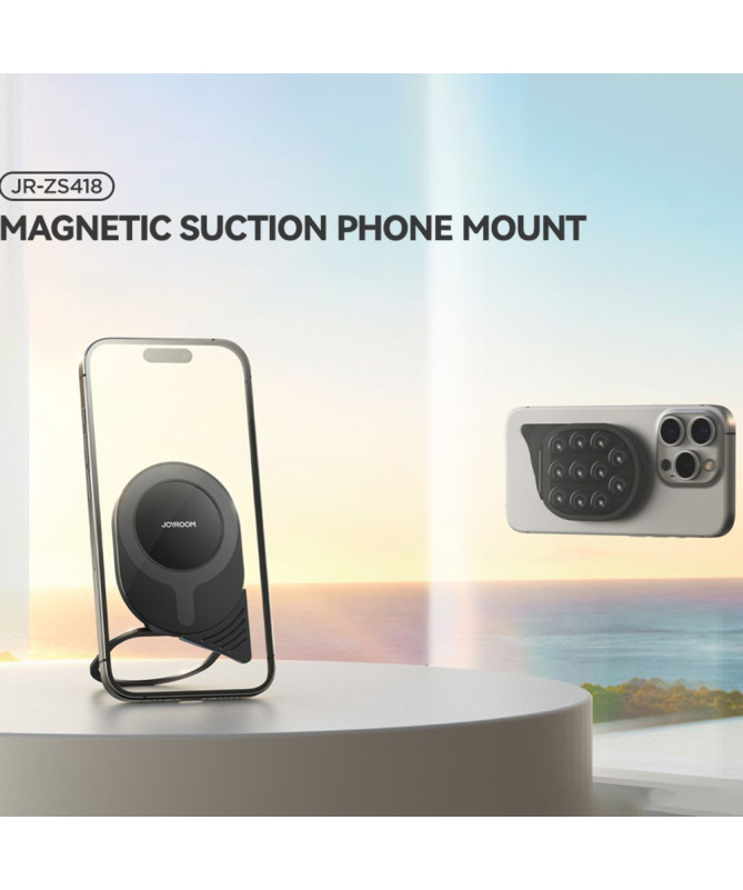 Support Téléphone | Fixation Ventouse et Magnétique