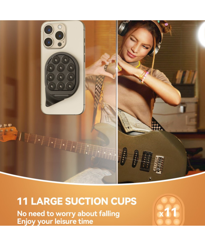 Support Téléphone | Fixation Ventouse et Magnétique