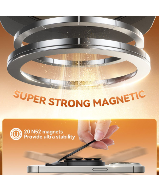 Support Téléphone | Fixation Ventouse et Magnétique