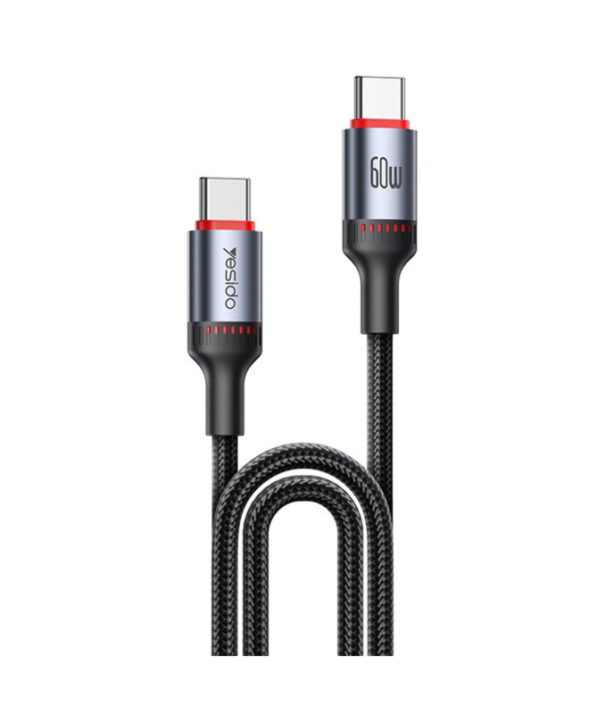 VOLT-LINK | Câble USB-C vers USB-C 60W, charge rapide 2M
