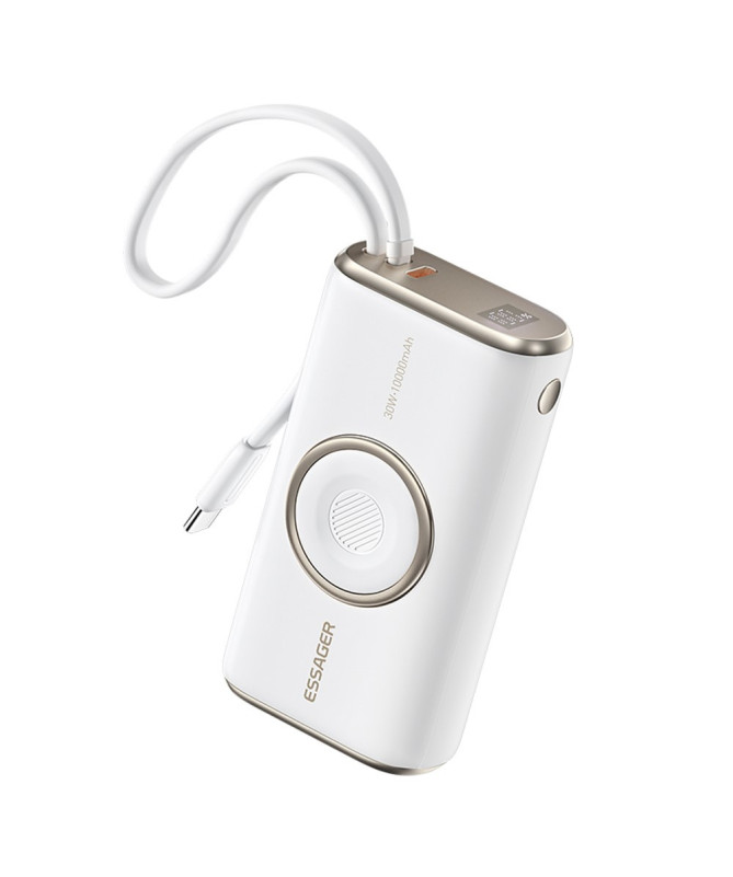 POWER LINK | Batterie externe 10000mAh avec charge sans fil et câble i