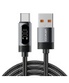 Câble USB-A vers USB-C 7A, affichage digital, 2M