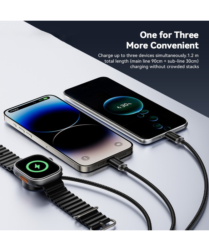 Câble ESSAGER 3-en-1 Multi-Device