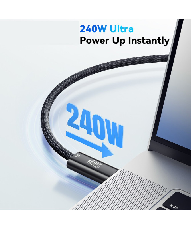 Câble Thunderbolt 4.0 240W