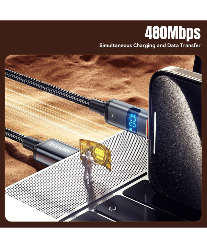 Câble ES-X61 Affichage Digital 7A