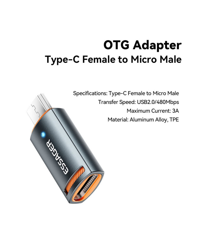 Adaptateur Type-C vers Micro USB